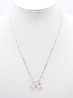 Gucci Heart/Butterfly Necklace 925